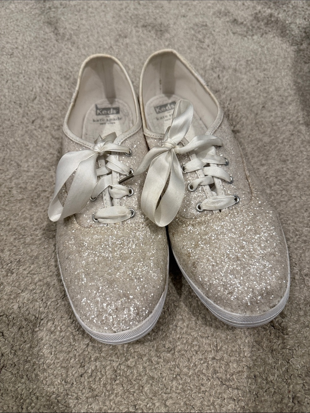 Keds Glitter Ribbon Sneakers